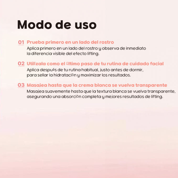 Crema Lifting tratamiento nocturno